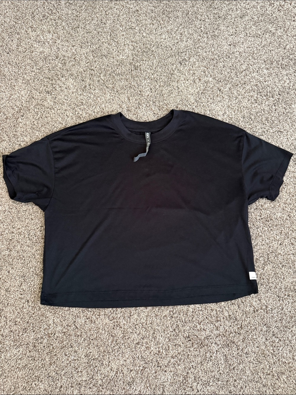 Vuori Black Short Sleeve Tee
